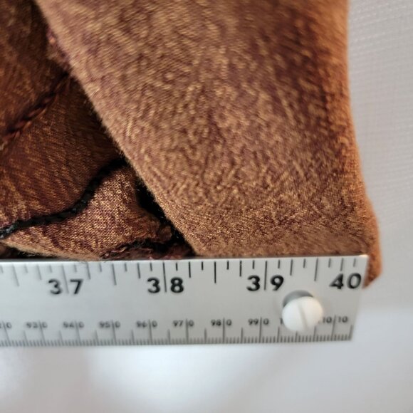 VTG SELECT Womens Maxi Dress 1X Sleeveless Button Up Embroidered Holiday Dress - Picture 7 of 12